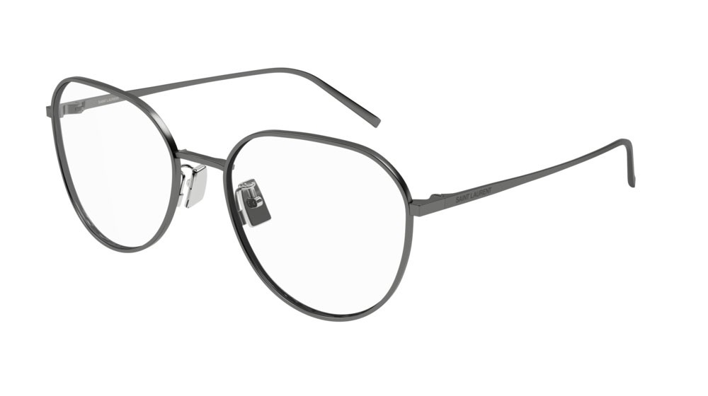 Eyeglasses Saint Laurent Classic SL 484-001 color black shape round lenses transparent