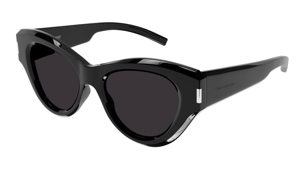 Occhiali da sole Saint Laurent New Wave SL 506-001 colore black forma cat eye lenti black
