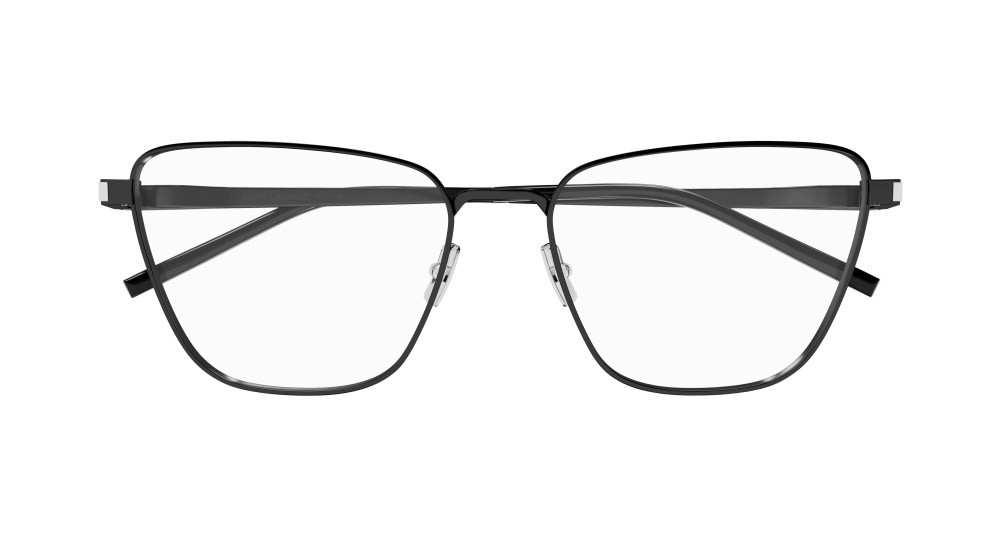 Occhiali da vista Saint Laurent SL 551 OPT-001 colore nero forma cat eye lenti trasparente