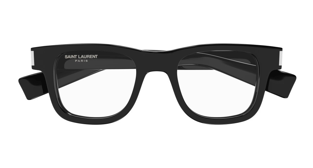 Occhiali da vista Saint Laurent SL 564 OPT-001 colore nero forma rettangolare lenti trasparente
