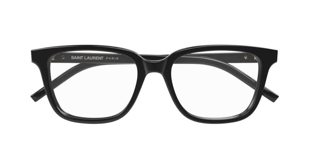Eyeglasses Saint Laurent SL M110-005 color nero shape rectangle lenses trasparente