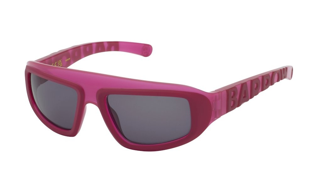 Sunglasses Barrow Avalanche SBA017 (06Z7) color fuxia opalino lucido lenses smoke