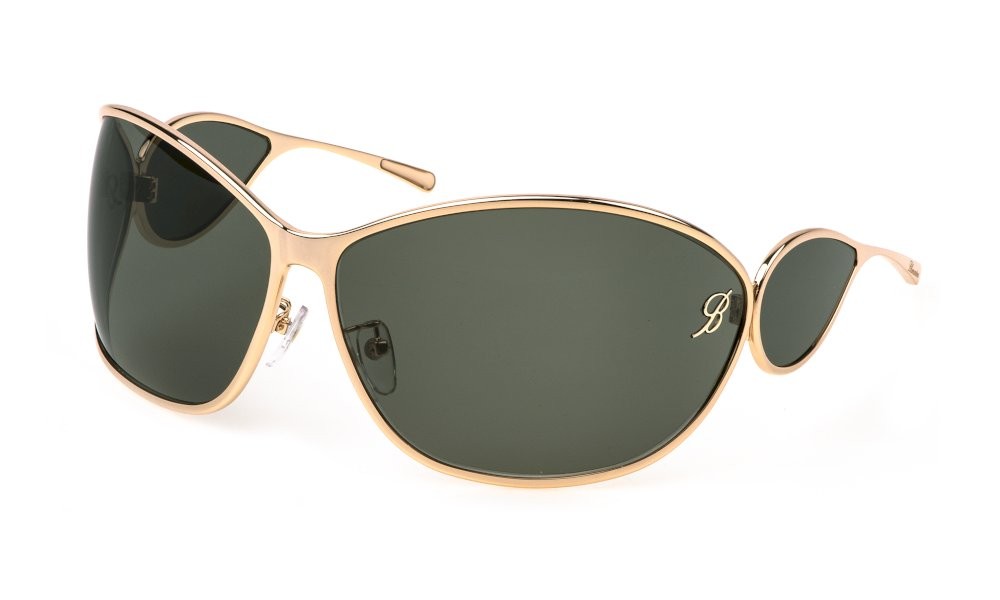 Occhiali da sole Blumarine SBM216 (0300) colore oro rose' lucido totale lenti smoke