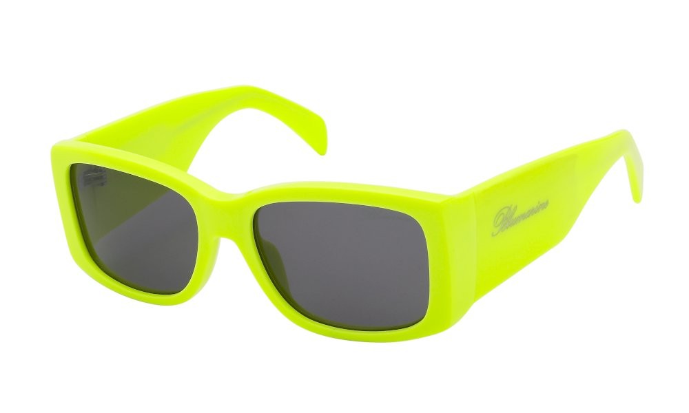 Occhiali da sole Blumarine SBM800 (0717) colore giallo lucido lenti smoke