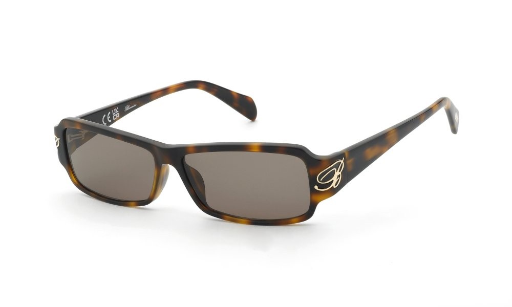 Sunglasses Blumarine SBM906 (0779) color avana gialla lucida lenses brown