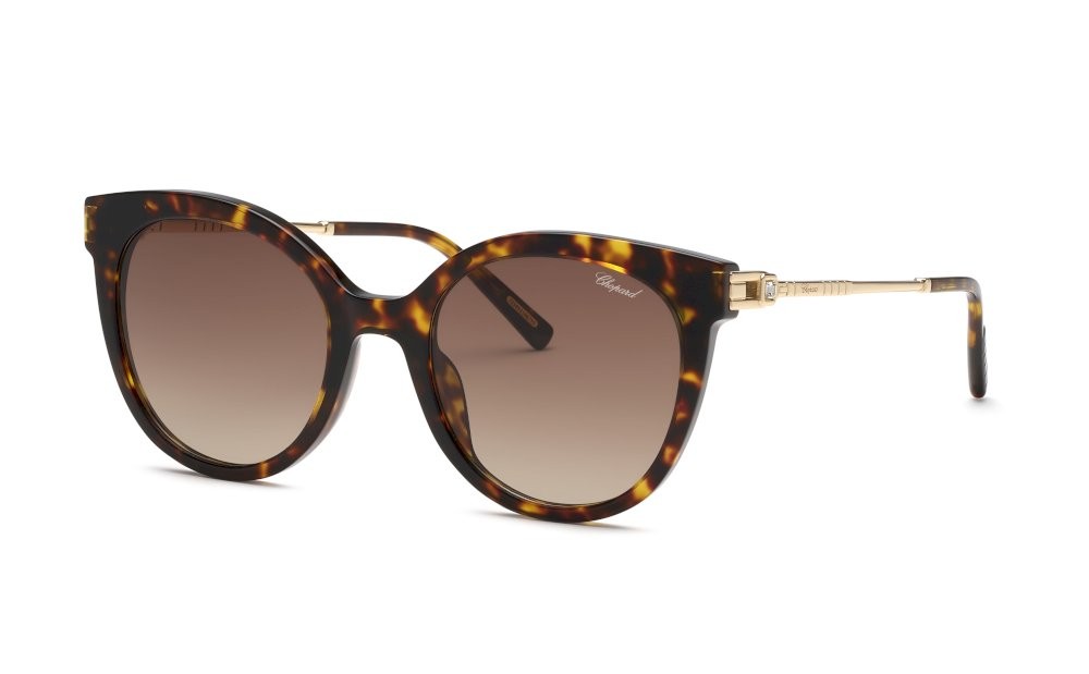 Occhiali da sole Chopard SCH405S (04BL) colore avana scura lenti brown gradient