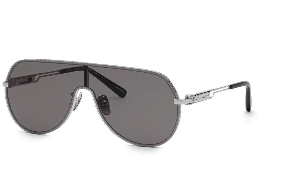 Sonnenbrillen Chopard SCHG64M (579X) farbe palladio lucido totale gläser antiriflesso - smoke 