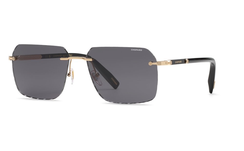 Occhiali da sole Chopard SCHL75 (300F) colore oro rose' lucido lenti smoke