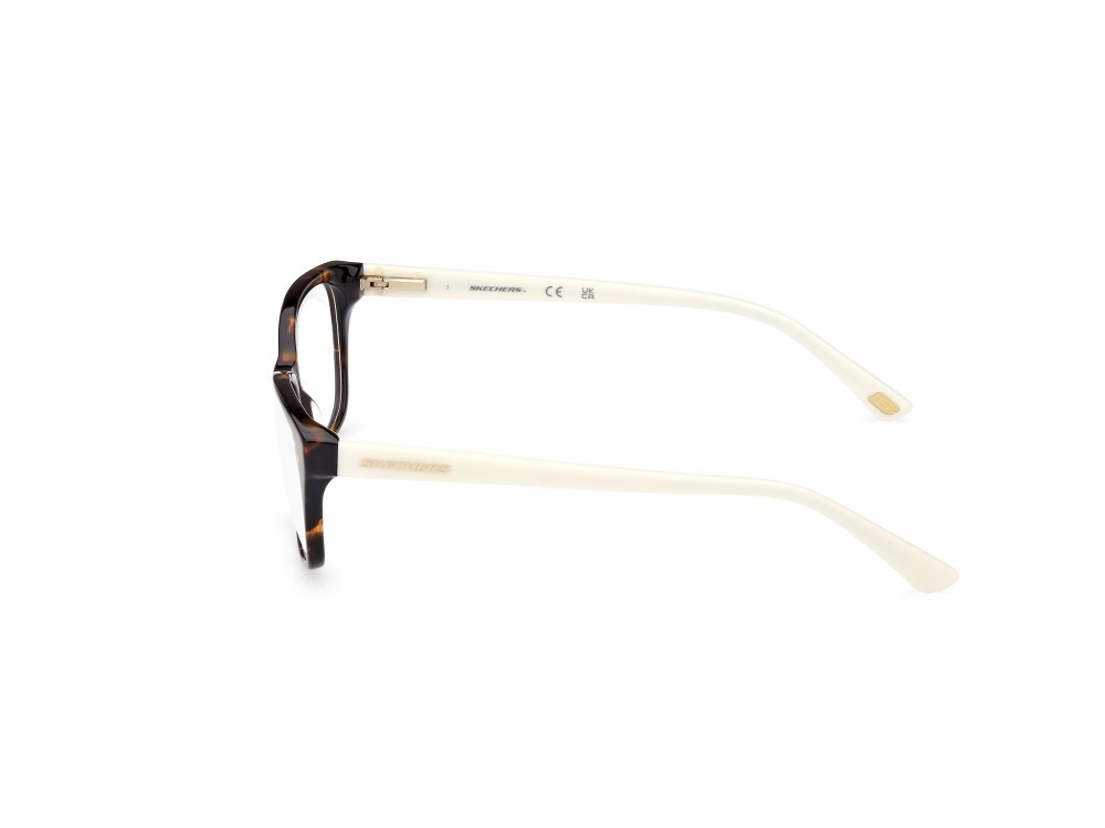 Brillen Skechers SE2210 (052) farbe avana scura form rechteckig gläser presentazione - clear lens