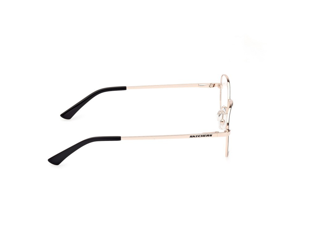 Eyeglasses Skechers SE2213 (033) color oro rosso shape round 