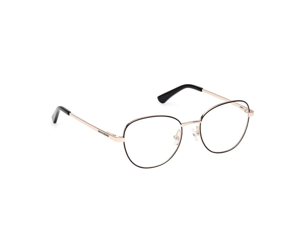 Eyeglasses Skechers SE2213 (033) color oro rosso shape round 