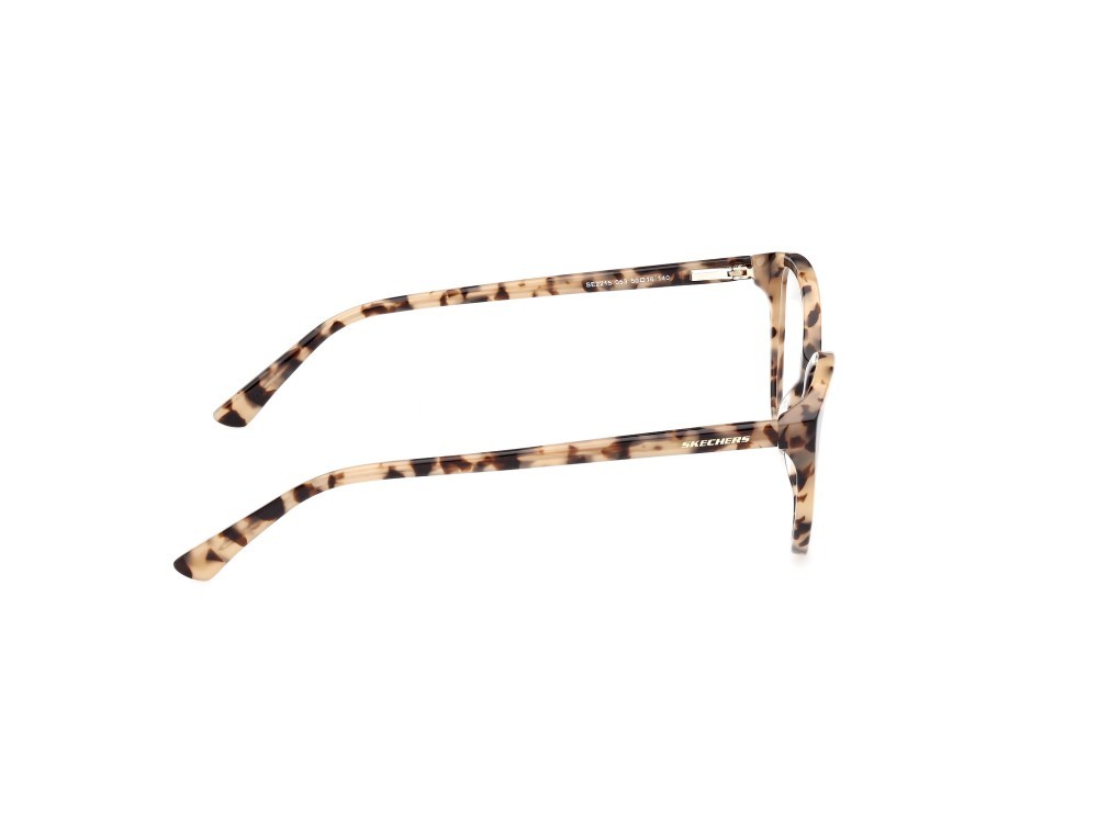 Brillen Skechers SE2215 (053) farbe avana bionda form cat-eye 