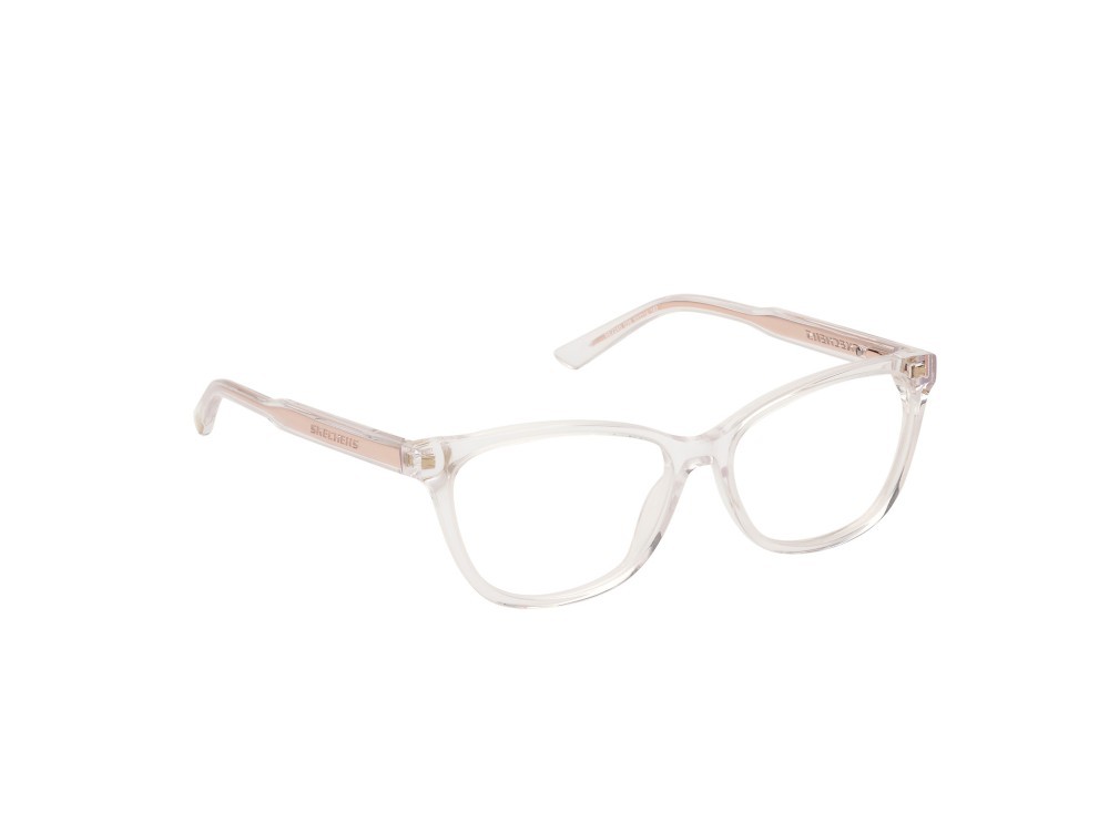 Eyeglasses Skechers SE2245 (026) color cristallo shape cat eye 