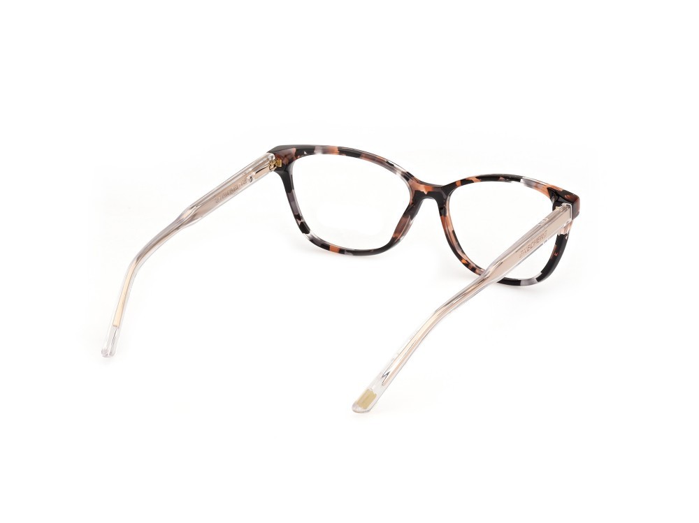 Eyeglasses Skechers SE2245 (052) color avana scura / cristallo shape cat eye 