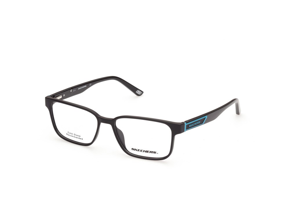 Brillen Skechers SE3296 (002) farbe nero opaco form rechteckig 