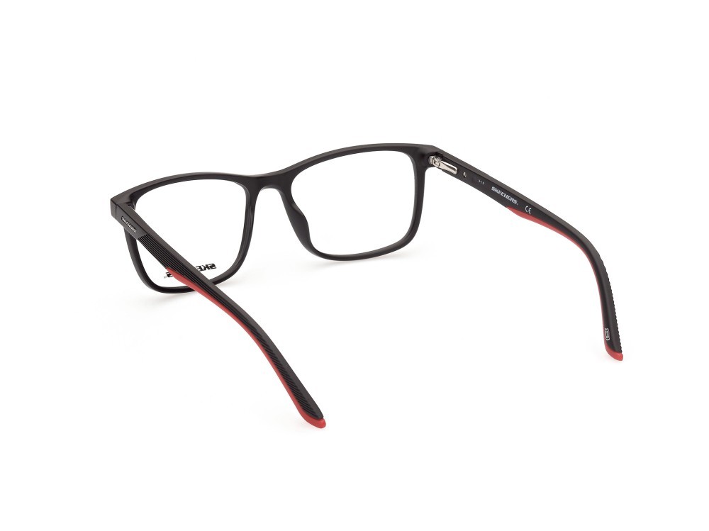 Eyeglasses Skechers SE3299 (002) color nero opaco shape rectangle 