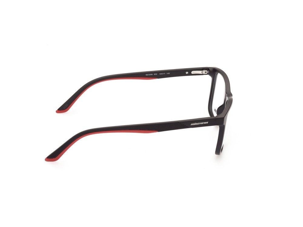 Eyeglasses Skechers SE3299 (002) color nero opaco shape rectangle 