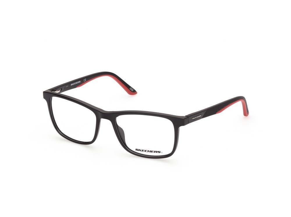 Eyeglasses Skechers SE3299 (002) color nero opaco shape rectangle 