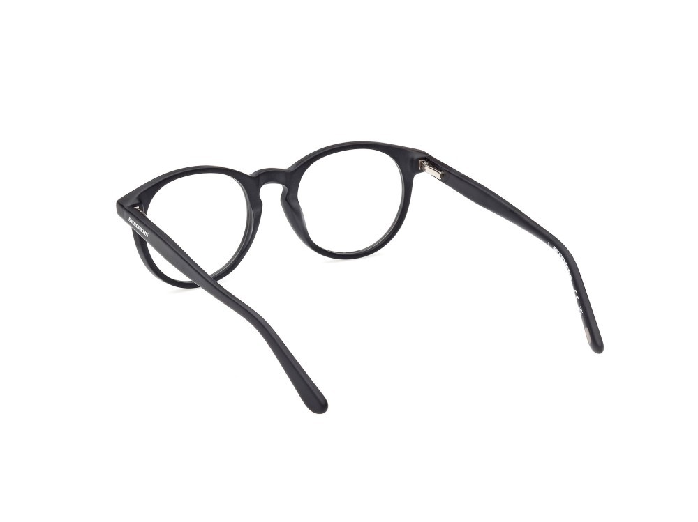 Eyeglasses Skechers SE3356 (002) color nero opaco shape round 