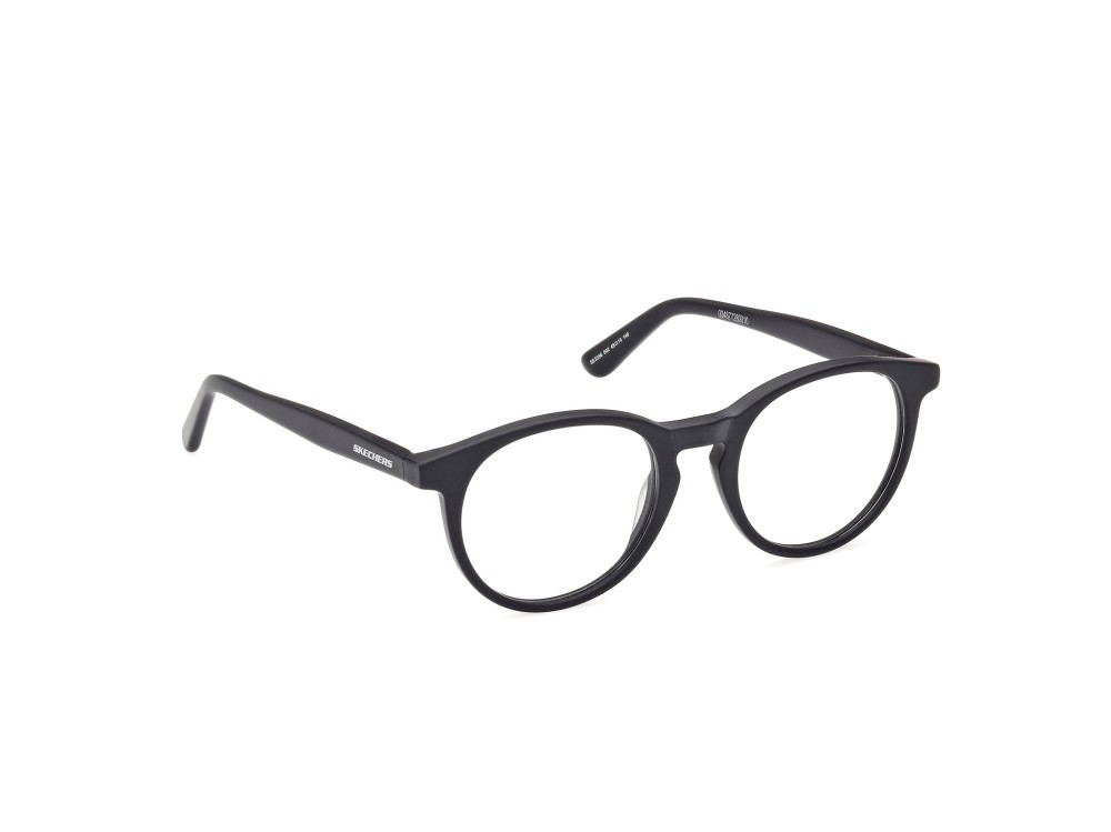 Eyeglasses Skechers SE3356 (002) color nero opaco shape round 