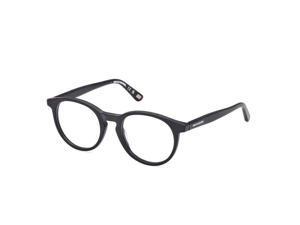 Eyeglasses Skechers SE3356 (002) color nero opaco shape round 