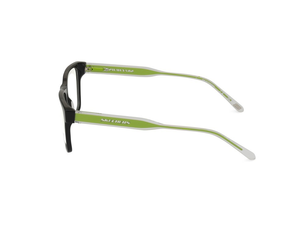 Eyeglasses Skechers SE3384 (001) color nero lucido shape square 