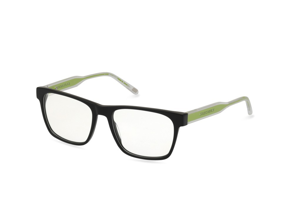 Eyeglasses Skechers SE3384 (001) color nero lucido shape square 