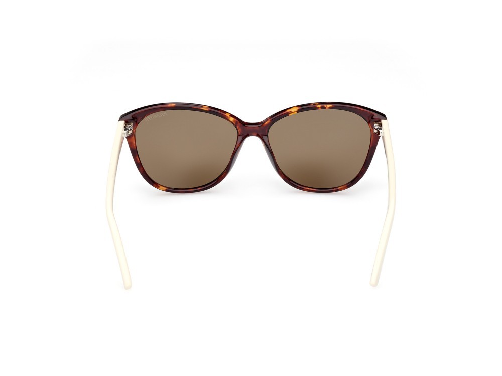 Sonnenbrillen Skechers SE6264 (52H) farbe avana scura form cat-eye gläser marrone polar.