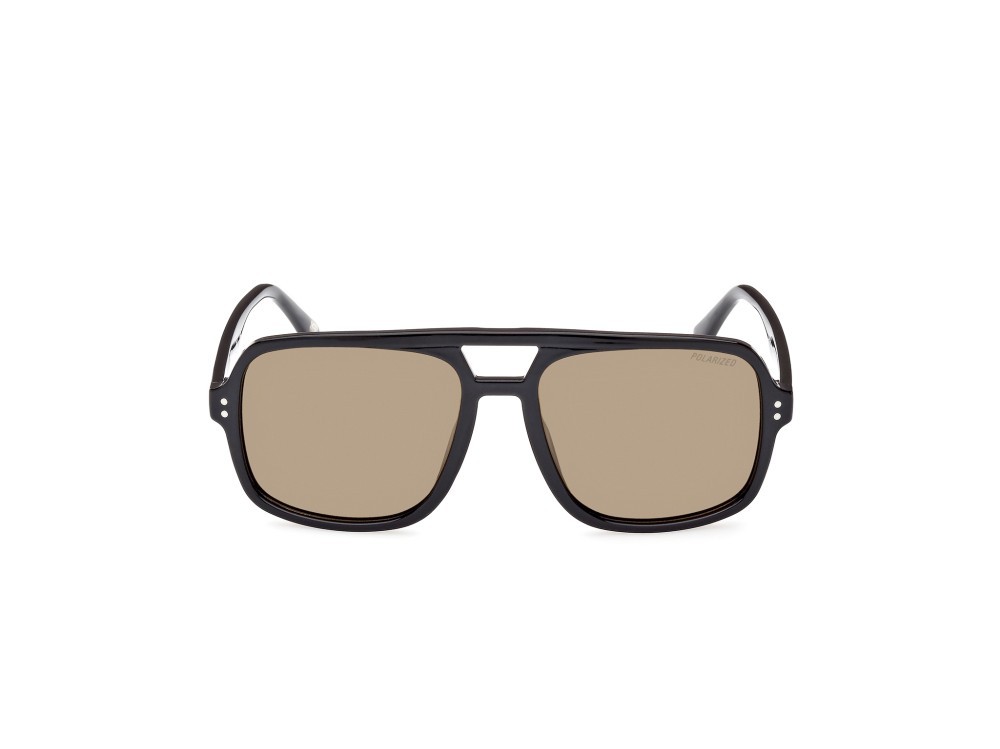 Sonnenbrillen Skechers SE6269 (01H) farbe nero lucido form navigator gläser marrone polar.