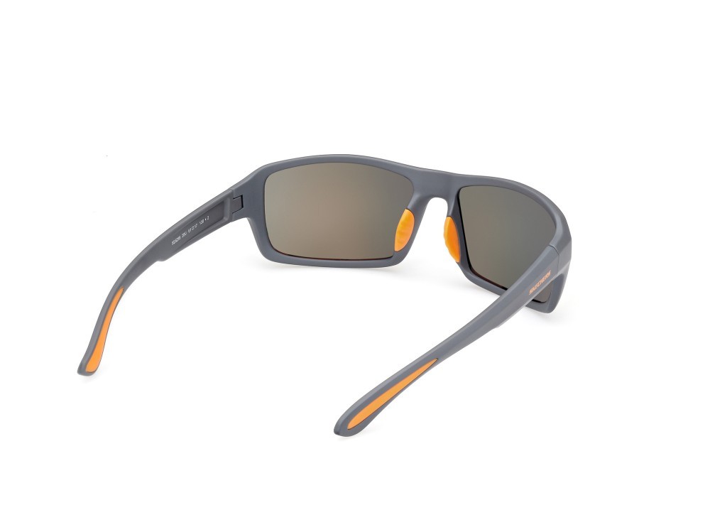 Sonnenbrillen Skechers SE6289 (20U) farbe grigio opaco form rechteckig gläser marrone specchiato
