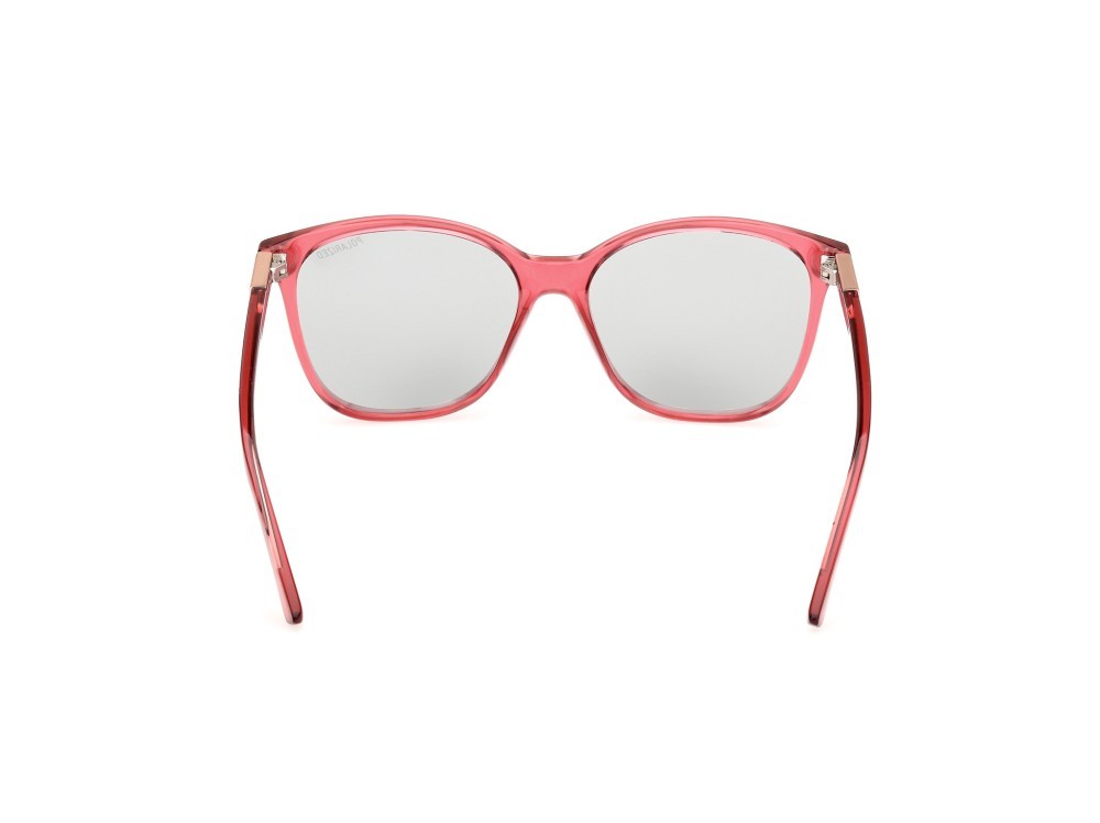 Sonnenbrillen Skechers SE6361 (72D) farbe rosa chiaro lucido form quadratisch gläser fumo polarizzato