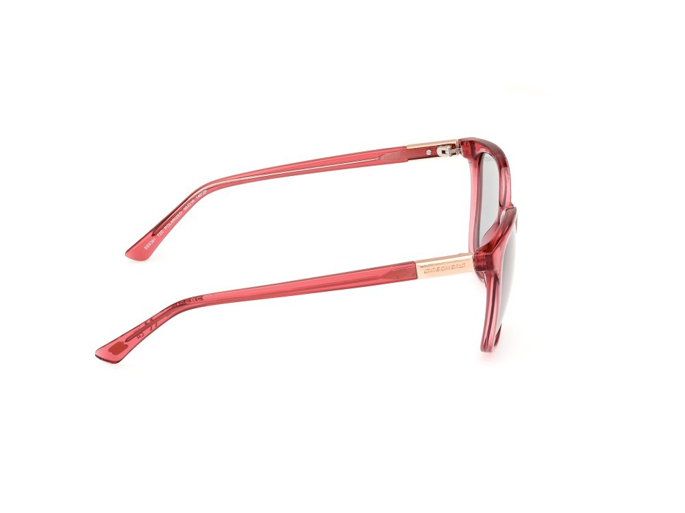 Sonnenbrillen Skechers SE6361 (72D) farbe rosa chiaro lucido form quadratisch gläser fumo polarizzato