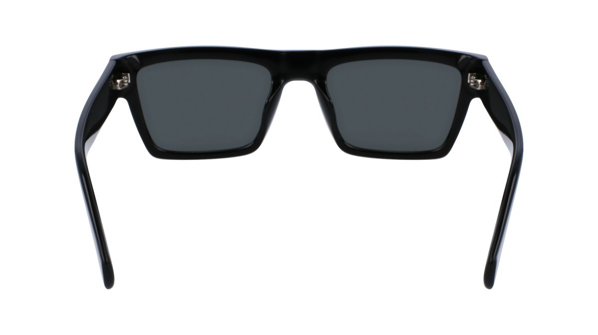 Sonnenbrillen Salvatore Ferragamo SF1086SN (001) farbe black form rechteckig gläser solid grey