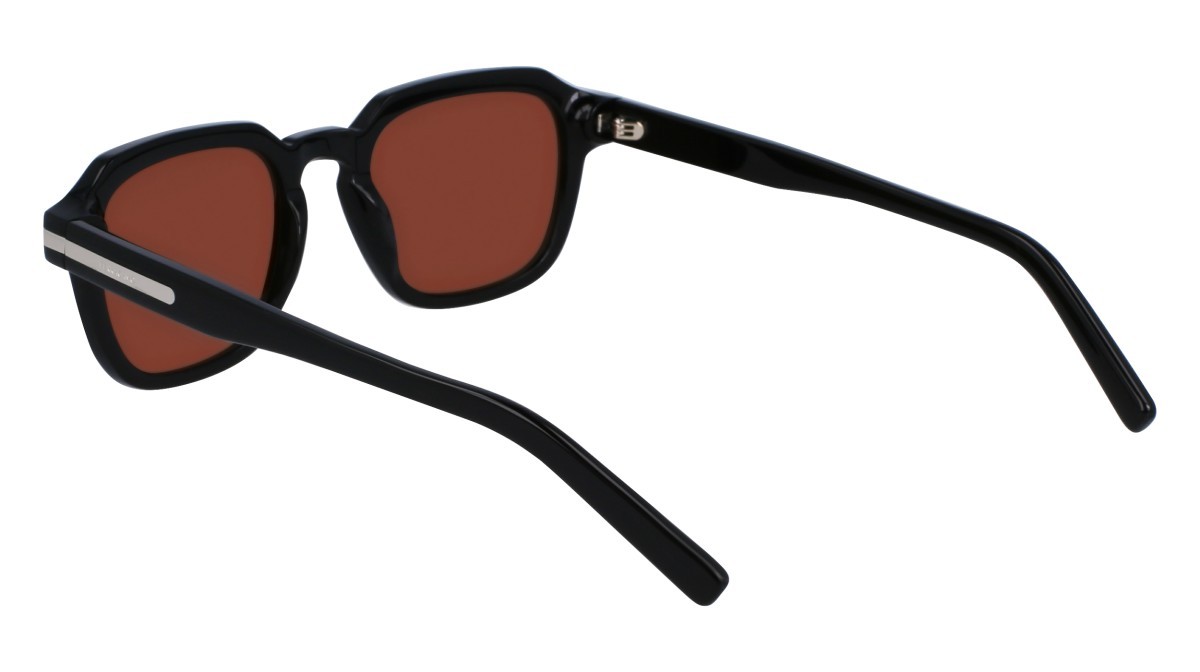 Sonnenbrillen Salvatore Ferragamo SF1089SN (001) farbe black form rechteckig gläser solid brown