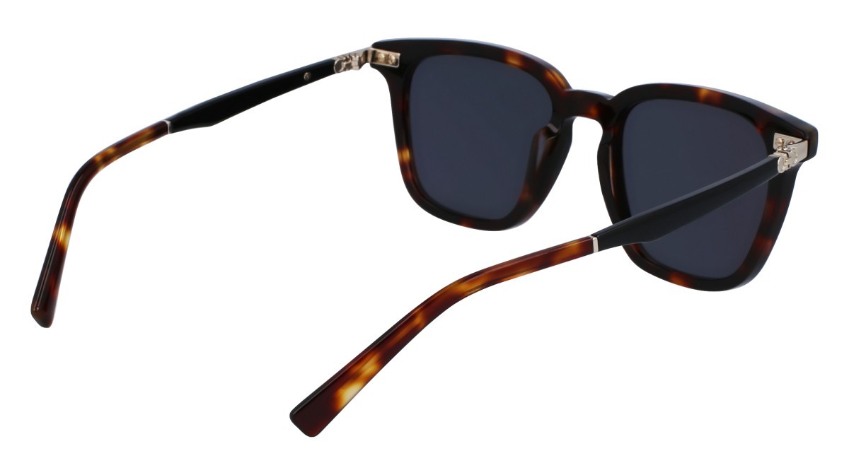 Sonnenbrillen Salvatore Ferragamo SF1100S (242) farbe dark tortoise form rechteckig gläser solid grey