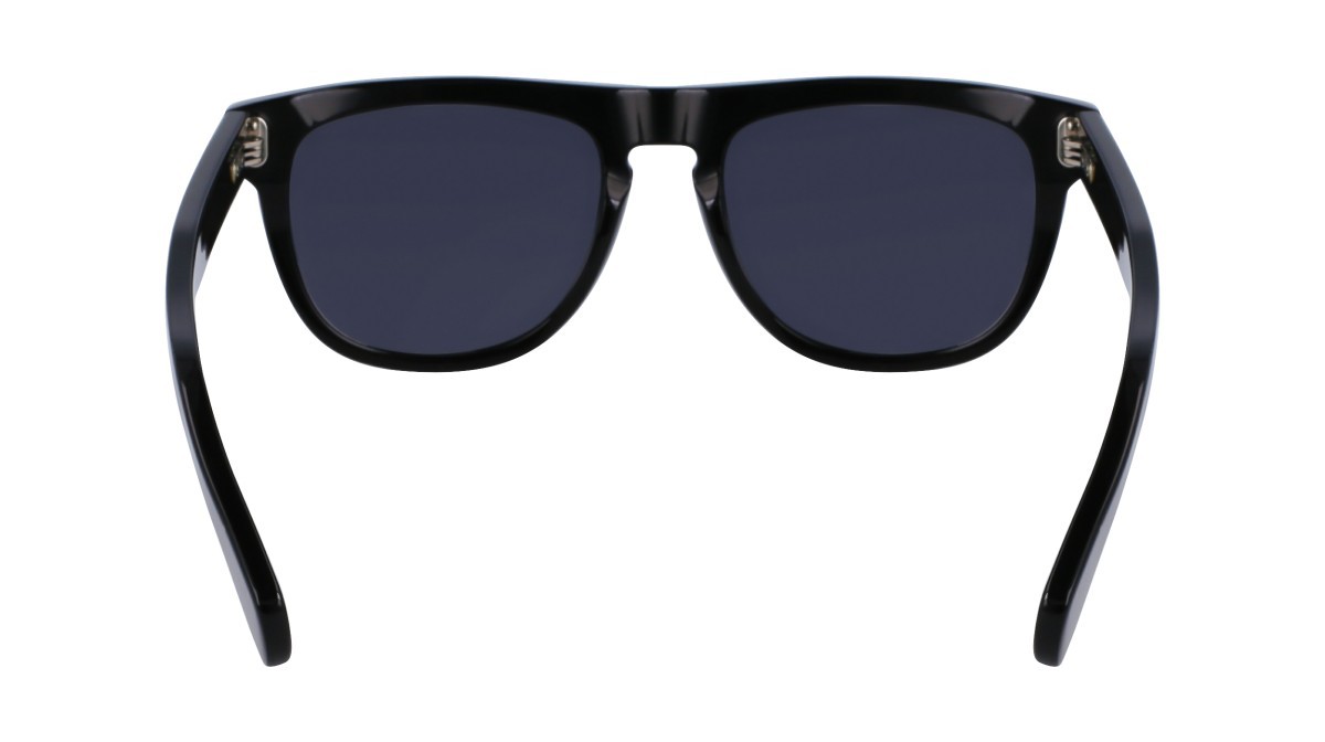 Sonnenbrillen Salvatore Ferragamo SF1111S (001) farbe black form pantos gläser solid grey