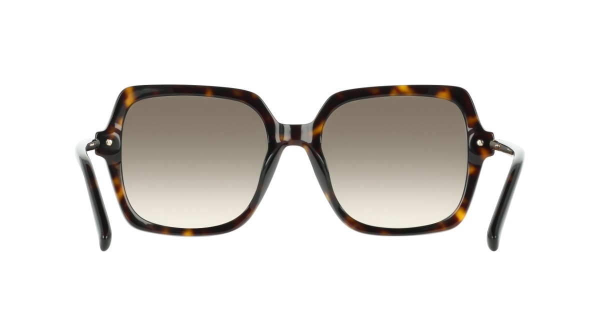 Sunglasses Salvatore Ferragamo SF2076S (242) color dark tortoise shape rectangle lenses brown gradient