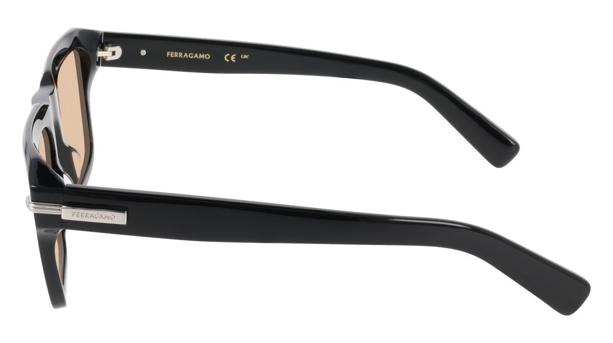 Sunglasses Salvatore Ferragamo SF2079SLBI (020) color transparent grey shape square lenses gradient grey