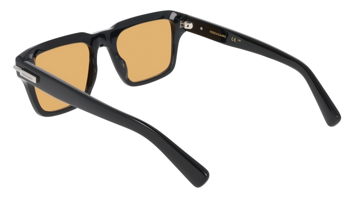 Sunglasses Salvatore Ferragamo SF2079SLBI (020) color transparent grey shape square lenses gradient grey