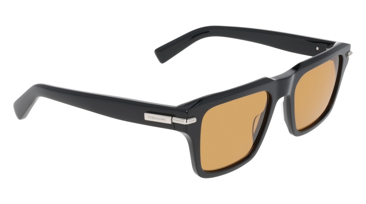 Sunglasses Salvatore Ferragamo SF2079SLBI (020) color transparent grey shape square lenses gradient grey