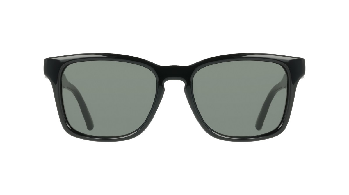 Sunglasses Salvatore Ferragamo SF2086SE (001) color black shape rectangle lenses solid grey