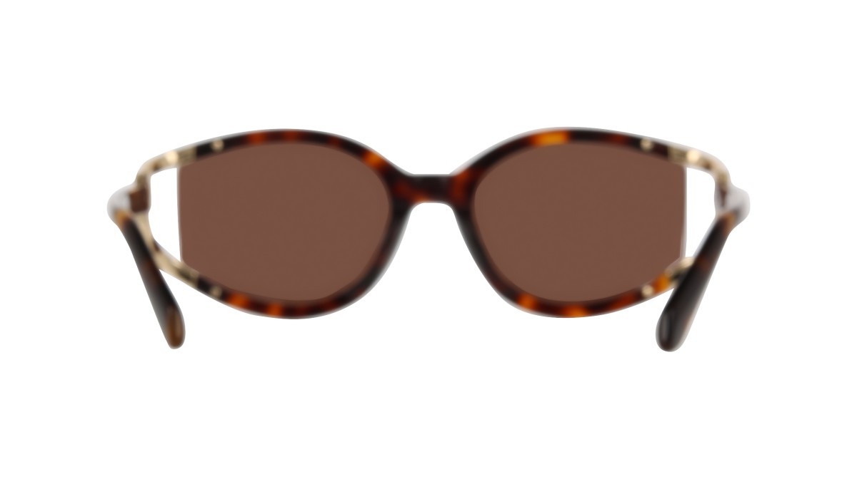 Sunglasses Salvatore Ferragamo SF2111S (240) color tortoise shape oval lenses solid brown