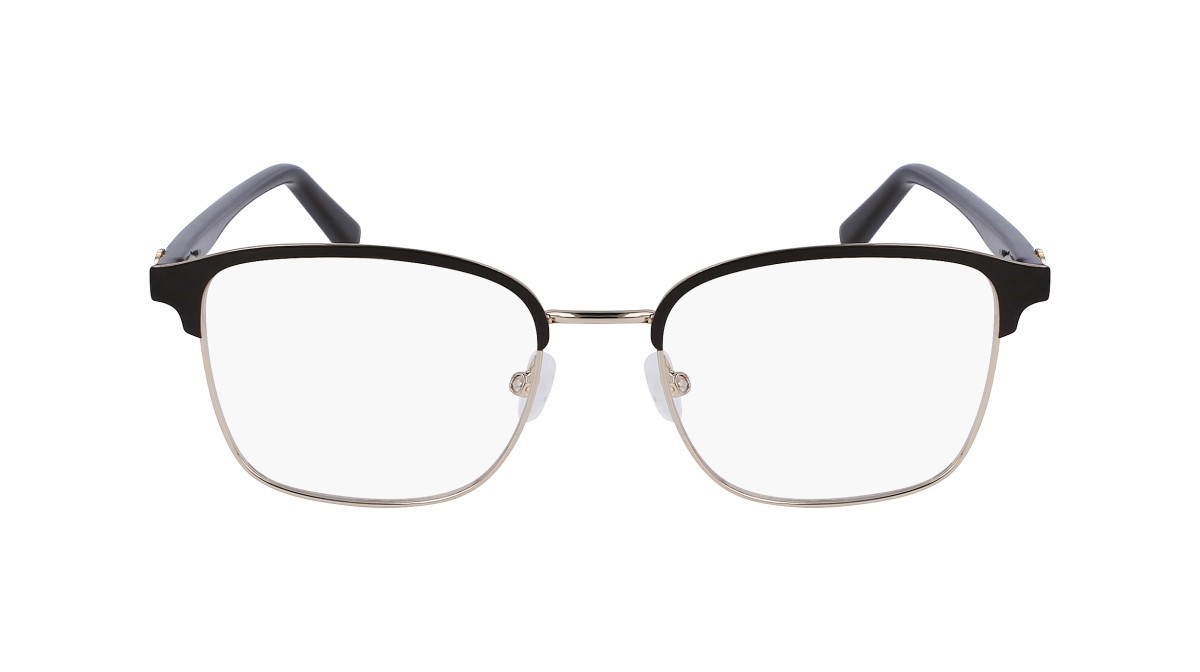 Brillen Salvatore Ferragamo SF2225 (704) farbe gold/brown form rechteckig 
