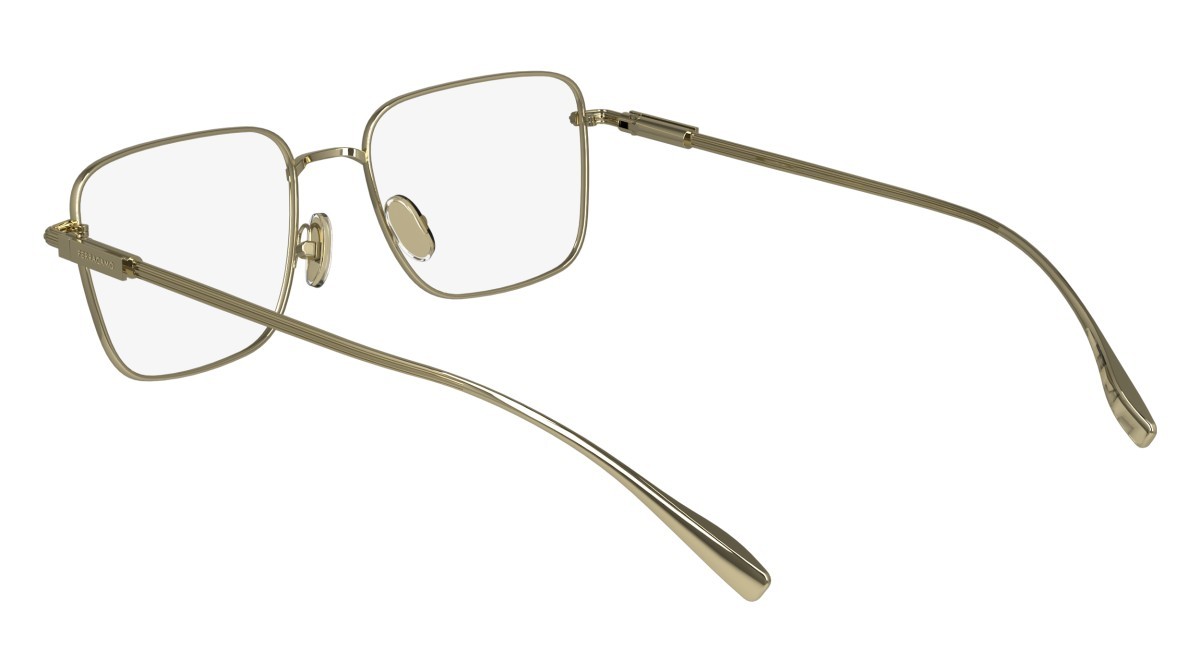Brillen Salvatore Ferragamo SF2231 (710) farbe gold form rechteckig gläser demo