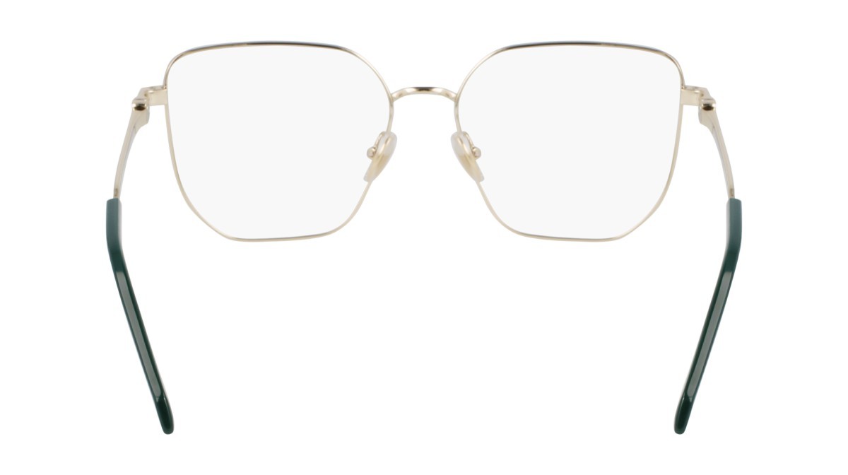 Eyeglasses Salvatore Ferragamo SF2234 (710) color gold shape rectangle lenses color 3