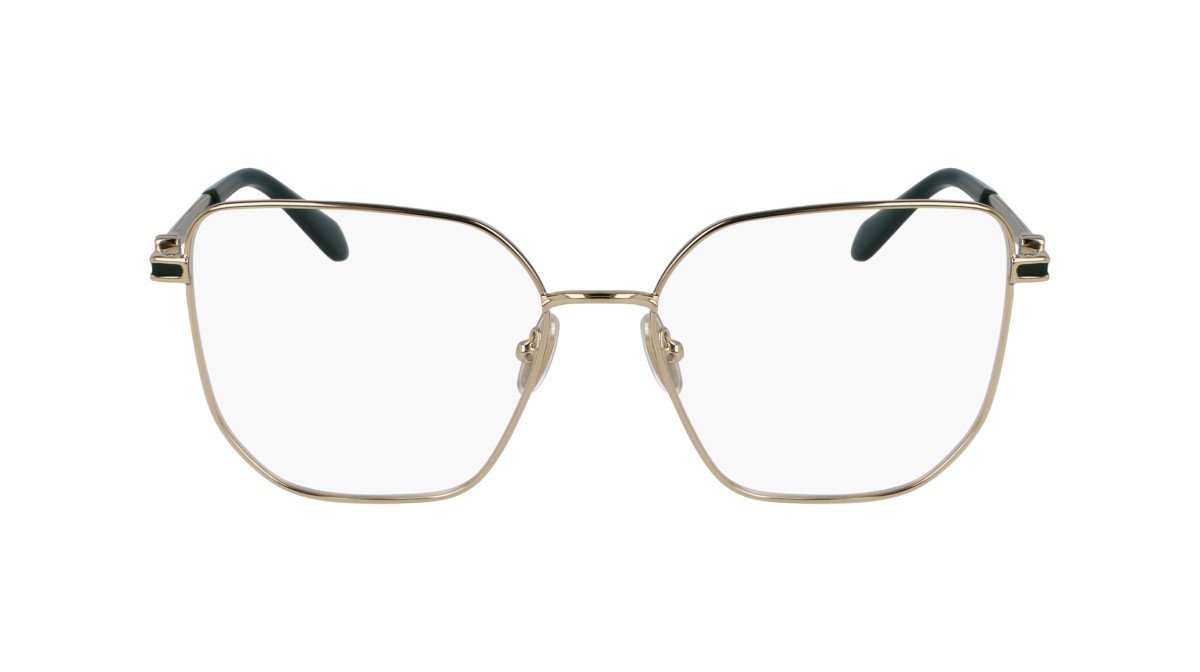 Eyeglasses Salvatore Ferragamo SF2234 (710) color gold shape rectangle lenses color 3