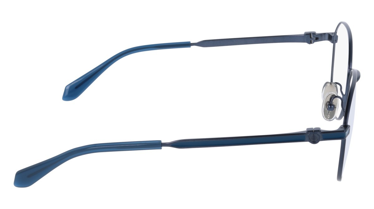 Eyeglasses Salvatore Ferragamo SF2236 (414) color matte blue shape pantos lenses colore - 4