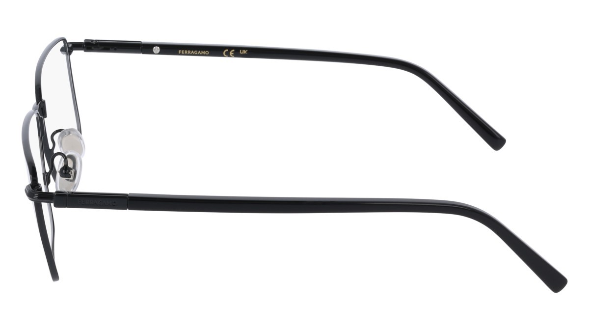 Eyeglasses Salvatore Ferragamo SF2237 (001) color black shape rectangle lenses colore - 1