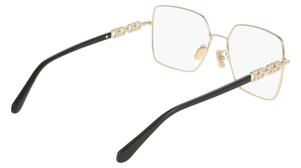 Eyeglasses Salvatore Ferragamo SF2241 (703) color gold/black shape rectangle 
