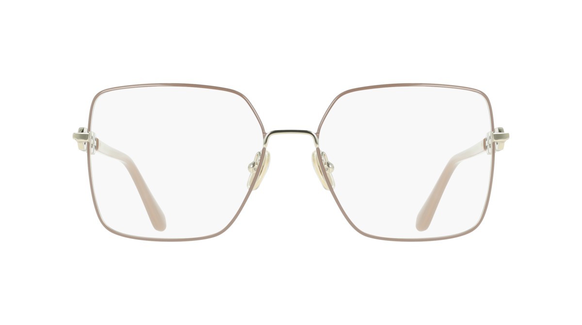 Eyeglasses Salvatore Ferragamo SF2241 (744) color gold/nude shape rectangular 
